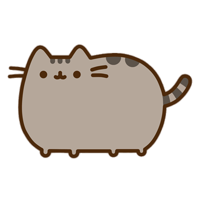 cute 
 albeit obese cat